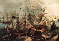Vroom, Hendrick Cornelisz - Battle of Gibraltar